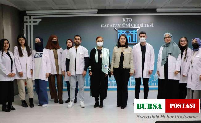 KTO Karataylı diyetisyen adayları beyaz önlüklerini giydi