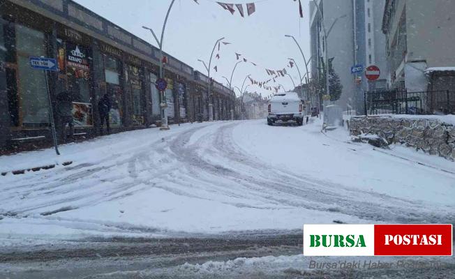 Kulp’ta eğitime kar engeli