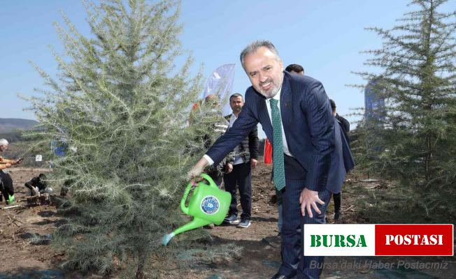 Kültür başkenti fidanları toprakla buluştu