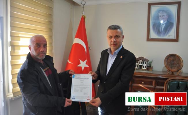 Kursiyerlerin belge heyecanı