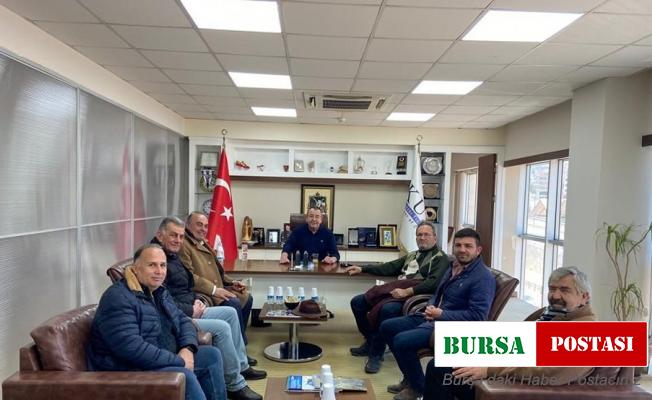 Kuşadası Gazeteciler Derneği’nin yeni yönetiminden KUTO’ya nezaket ziyareti