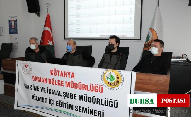 Kütahya’da iş ve üretim makinesi operatörlerine eğitim