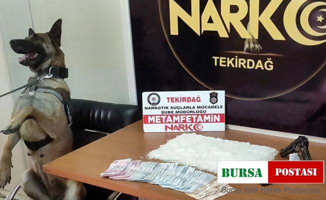 Larissa uyuşturucuyu böyle buldu: 1 kilogram metamfetamin bulundu