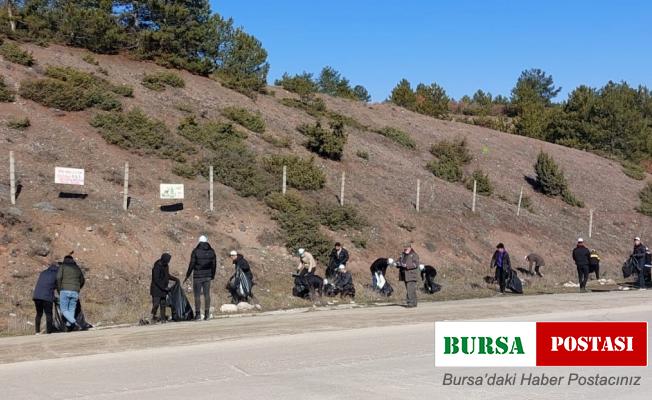 Magandalar kirletti, gönüllü üniversite öğrencileri temizledi