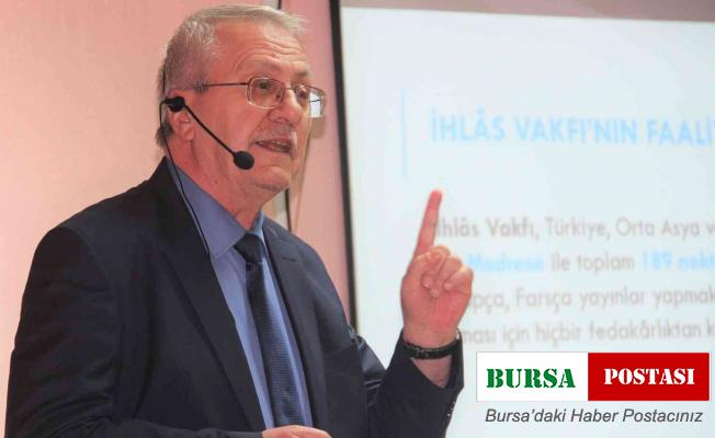 Mahmut Kemal Aydın, Kütahya’da İhlas Vakfı gönüllüleriyle bir araya geldi