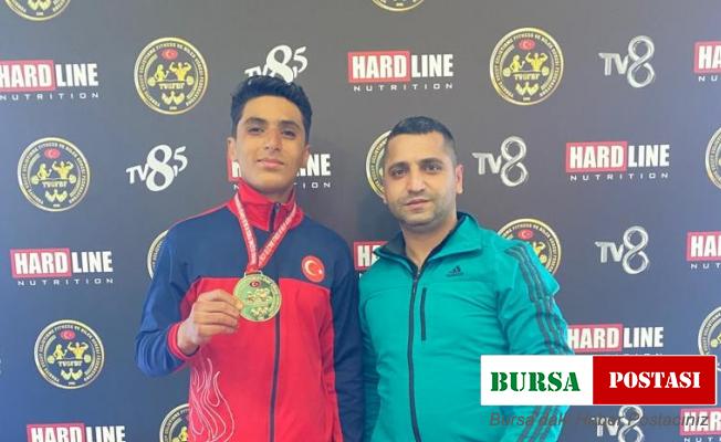 Malatyalı sporcu, vücut geliştirmede Türkiye Şampiyonu oldu