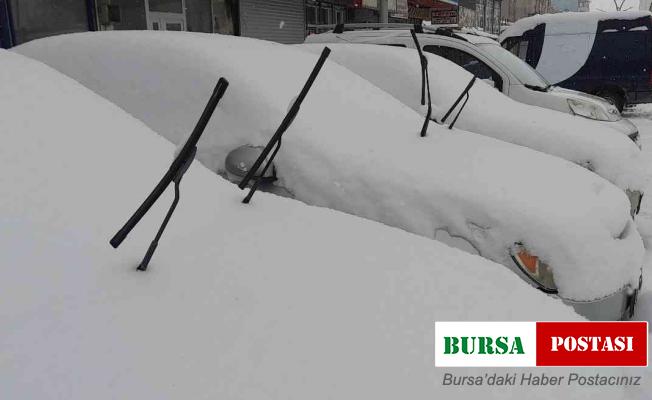 Malazgirt’te kar yağışı