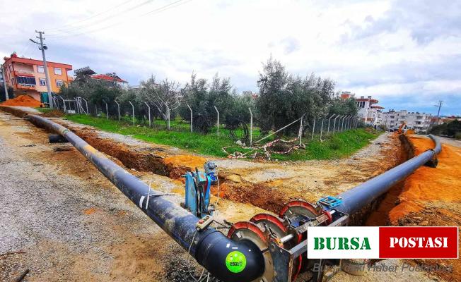 Manavgat Sarılar’ın içme suyu basınç sorunu çözülüyor