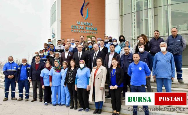 Manisa CBÜ personelini sevindiren imza