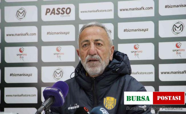 Manisa FK-MKE Ankaragücü maçının ardından