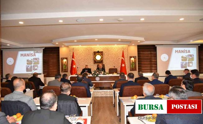 Manisa’da 17 kaymakamın katılımıyla toplantı yapıldı