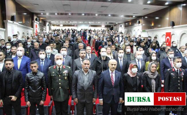 Mardin’de 9 şehit yakınına devlet övünç madalyası verildi
