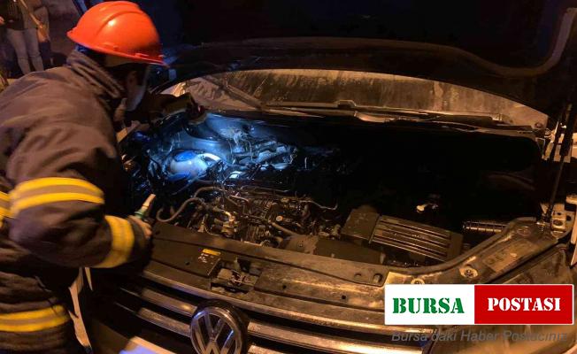 Mardin’de bir araç kundaklandı