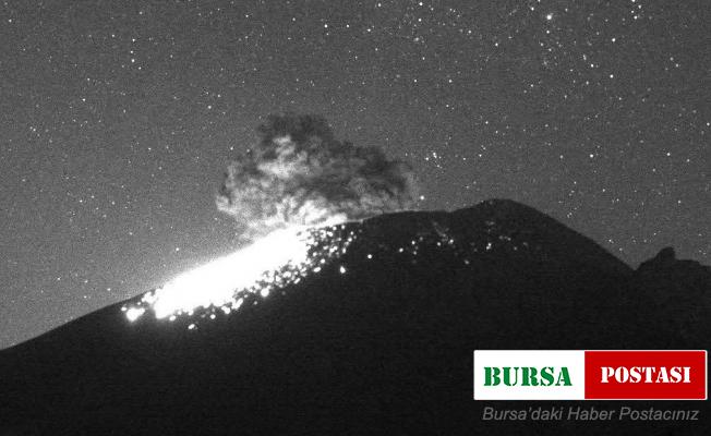 Meksika’daki Popocatepetl Yanardağı’nda patlama