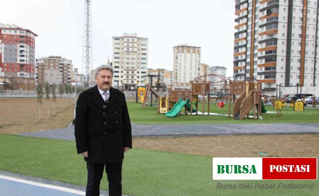 Melikgazi’de bir park daha hizmete açılıyor