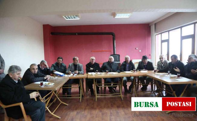 Melikgazi’de kırsal kesim mahalle muhtarları ile toplantı yapıldı