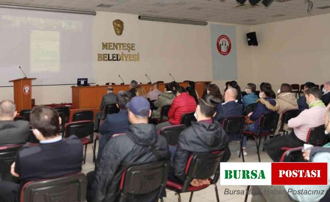 Menteşe Belediyesi personeline online eğitim verildi