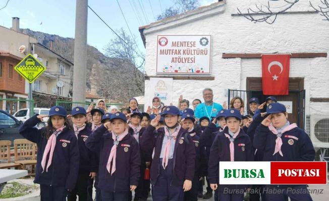 Menteşe Mutfak Kültürü Atölyesi, küçük izcileri ağırladı