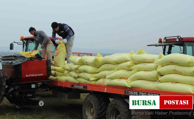 Meralar gübreleniyor