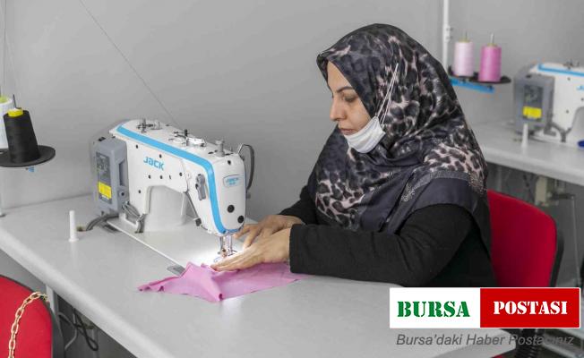 MERCEK’te dikiş kursu başladı