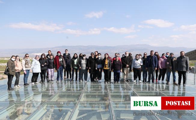 Merkezefendili özel bireyler, özel günde Laodikya’yı gezdi