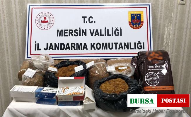Mersin’de kaçak sigara satan kişi yakalandı