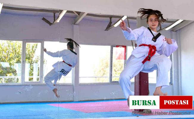 Mersinli tekvandocu gelecek vadediyor