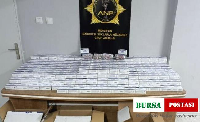 Merzifon’da 33 binden fazla uyuşturucu hap ele geçirildi: 4 gözaltı
