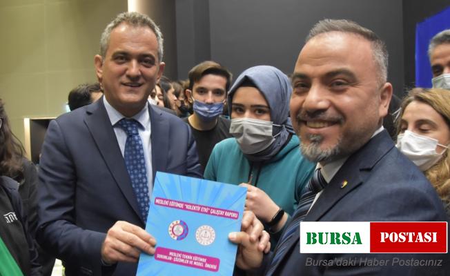 “Mesleki Eğitimde Kolektif Etki Çalıştayı”nın raporu Bakan Özer’e sunuldu