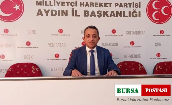 MHP’li Baskın: “Kandil, dünyaya barış ve huzur eylesin”