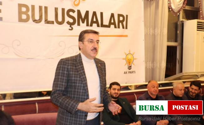 Milletvekili Tüfenkci Kernek’te gençlerle buluştu