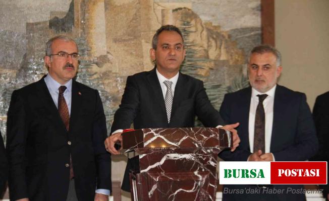 Milli Eğitim Bakanı Mahmut Özer: “364 milyonluk mevcut yatırımlara ilave olarak 1 milyarlık yatırımı Elazığ’a kazandırmış olduk”