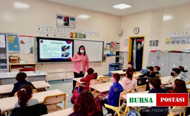 Minik GKV’liler kütüphaneyle tanıştı