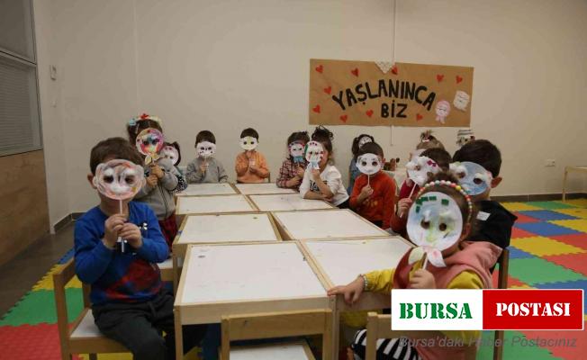 Miniklerden yaşlılara saygı haftası etkinliği