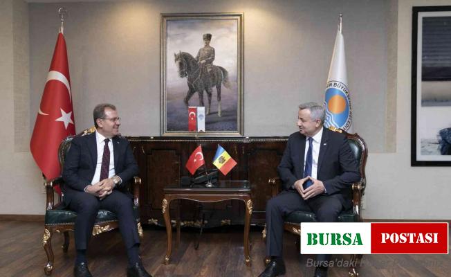Moldova’nın Ankara Büyükelçisi Croitor, Başkan Seçer’i ziyaret etti