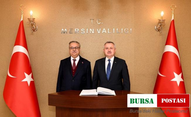 Moldova’nın Ankara Büyükelçisi Dmitri Croitor, Vali Su’yu ziyaret etti