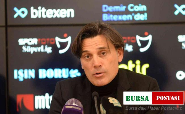 Montella: “Aldığımız sonuç çok değerli”