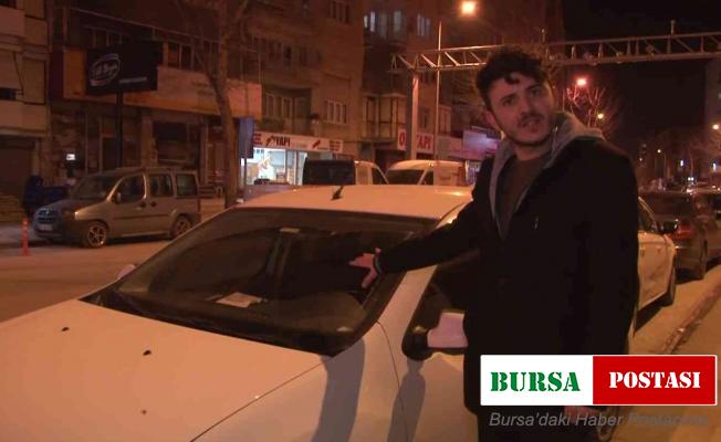 Motokurye ve ağabeyi tartıştıkları taksiciyi yumruklayıp demir sopayla aracını parçaladı