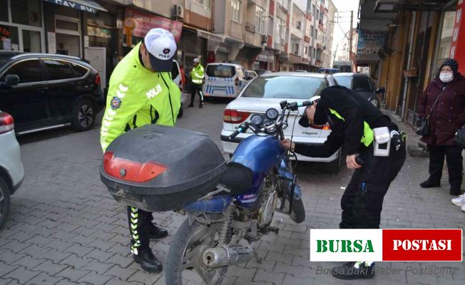 Motosikletinin değeri kadar ceza yedi