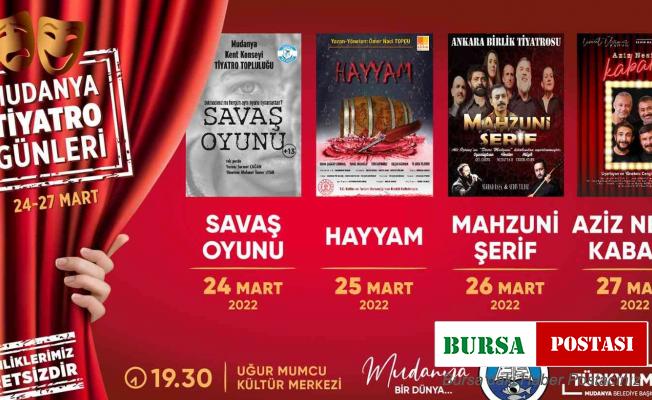 Mudanya Tiyatro Günleri başlıyor