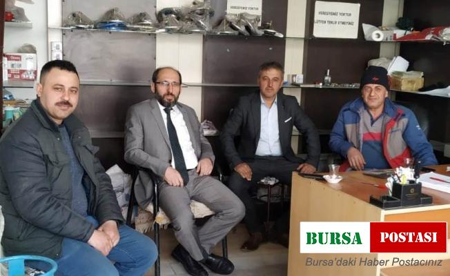 Müftü Akyol’dan esnafa Ramazan ziyareti