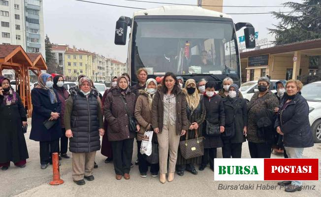 Muhtar mahallesindeki kadınları KETEM’e taşıdı