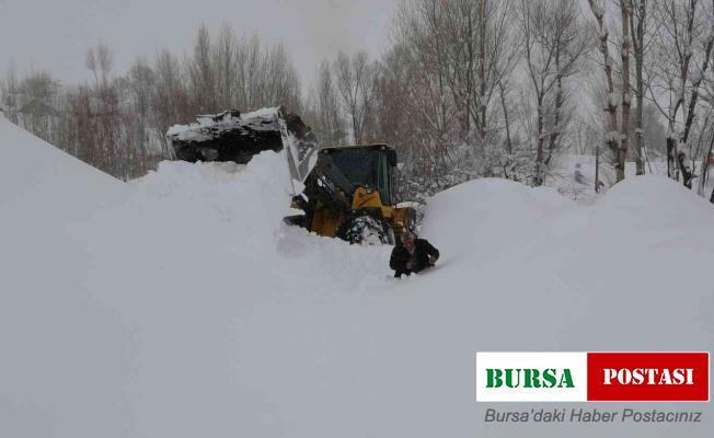 Muş’ta 316 köy yolu ulaşıma kapandı