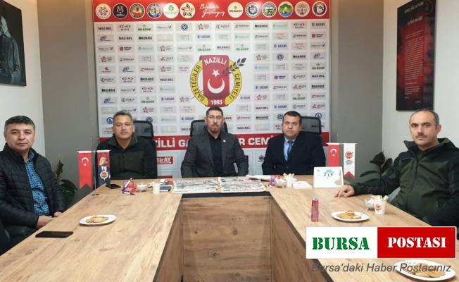 Nazilli Orman İşletme Müdürü Karakaya, gazetecilere konuk oldu