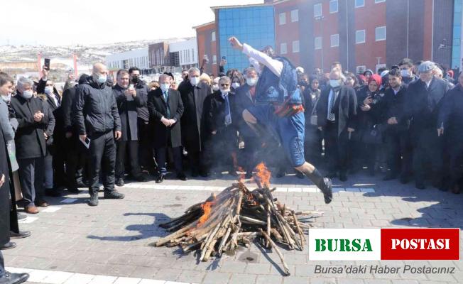 Nevruz ateşi Yozgat’ta da yandı