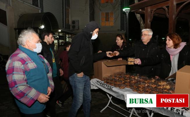 Nilüfer’de Berat Kandili bereketi
