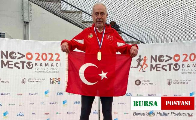 Nilüfer’in vetaren atleti Kaçar’dan bir şampiyonluk daha