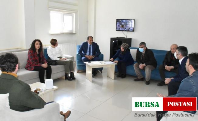 Öğrenci pansiyonlarından sorumlu idarecilerle toplantı yapıldı