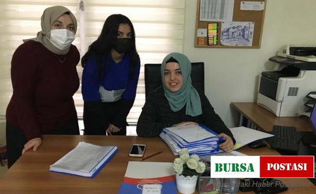 Öğrenciler yurt işleyişini öğreniyor