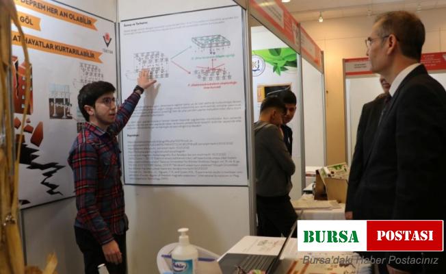 Öğrencilerin 102 projesi yarıştı